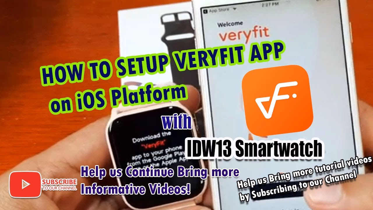 How to pair a smart band with a veryfit app?
