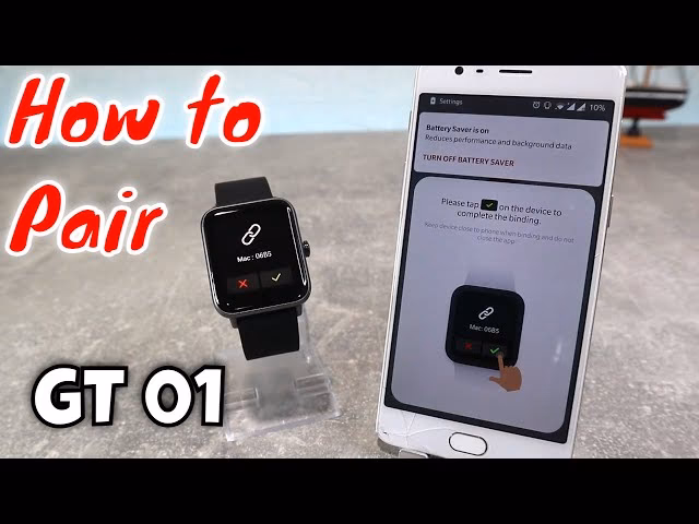 How to pair a smart band with a veryfit app?