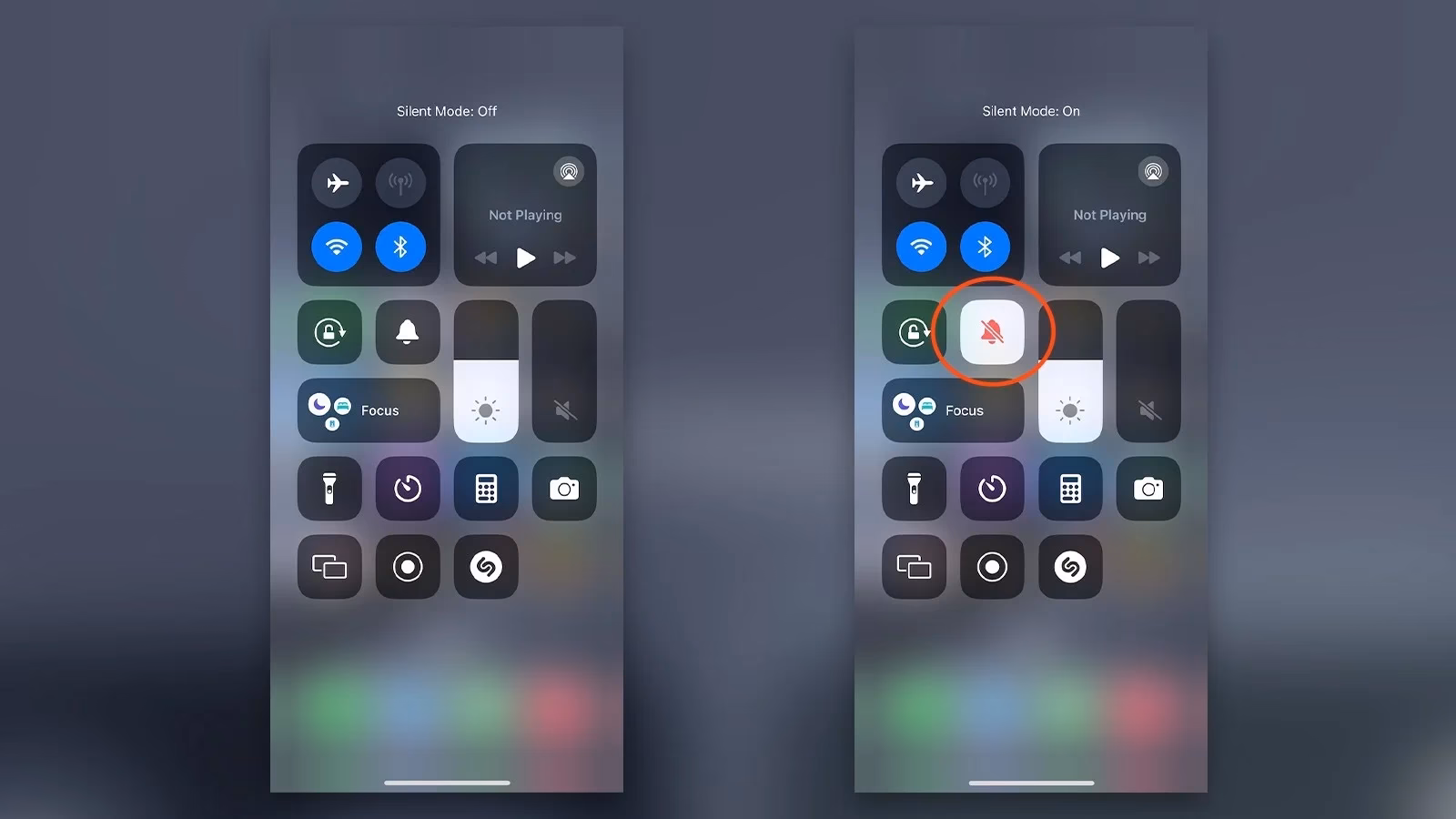 How to mute ringer on iPhone?