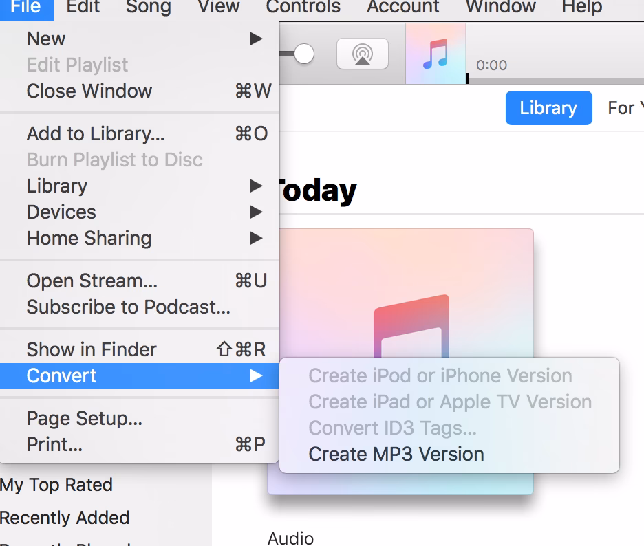 How to convert a video to MP3?