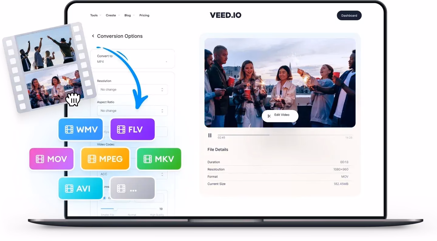 How to convert WMV to a video playable on iPhone?