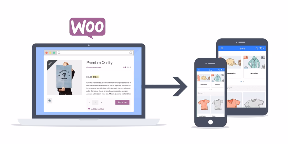 How to convert a WooCommerce website into a mobile app?