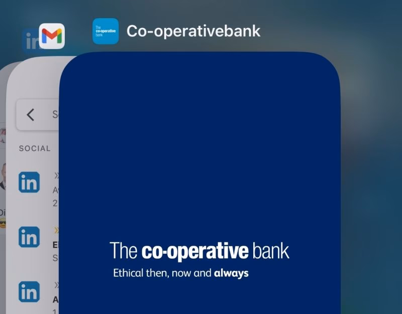 Is co-op Bank's mobile app down?