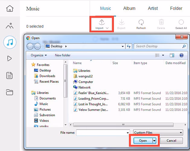How to put MP3 on iPhone without iTunes?