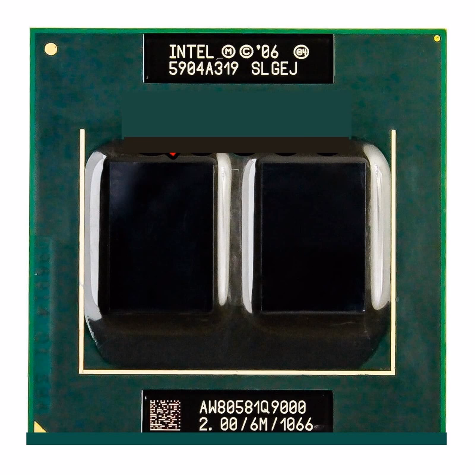 What is the part number of Intel Core 2 Quad q9000 microprocessor?