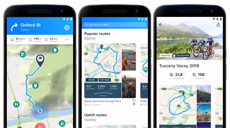 How do I create a route on Apple Maps?