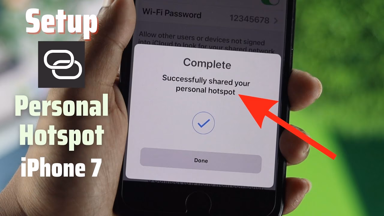 How do I set up a Personal Hotspot on my iPhone?