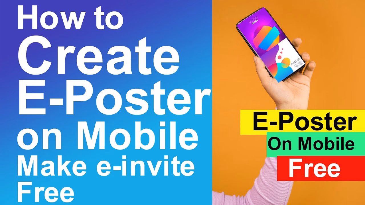 Are there free poster templates?