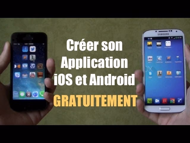 Comment créer une nouvelle application ?