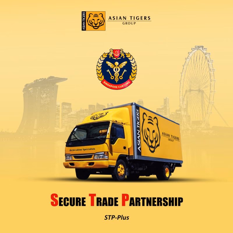 How many families relocate with Asian Tigers each year?