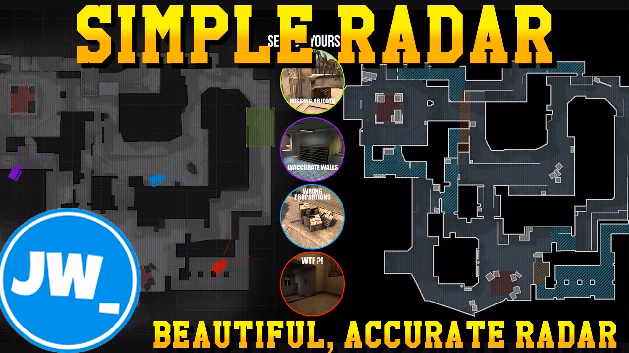 Does CSGO have a radar?