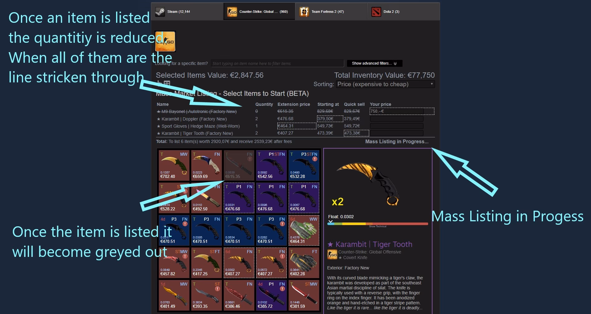 What is CSGO trader?