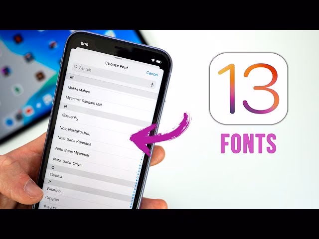 Does iOS support custom fonts?