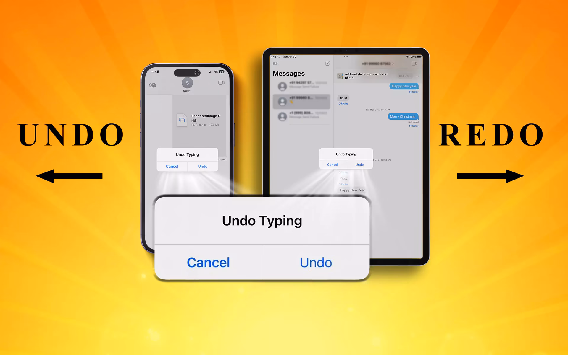How to redo Bluetooth keyboard on iPhone & iPad?