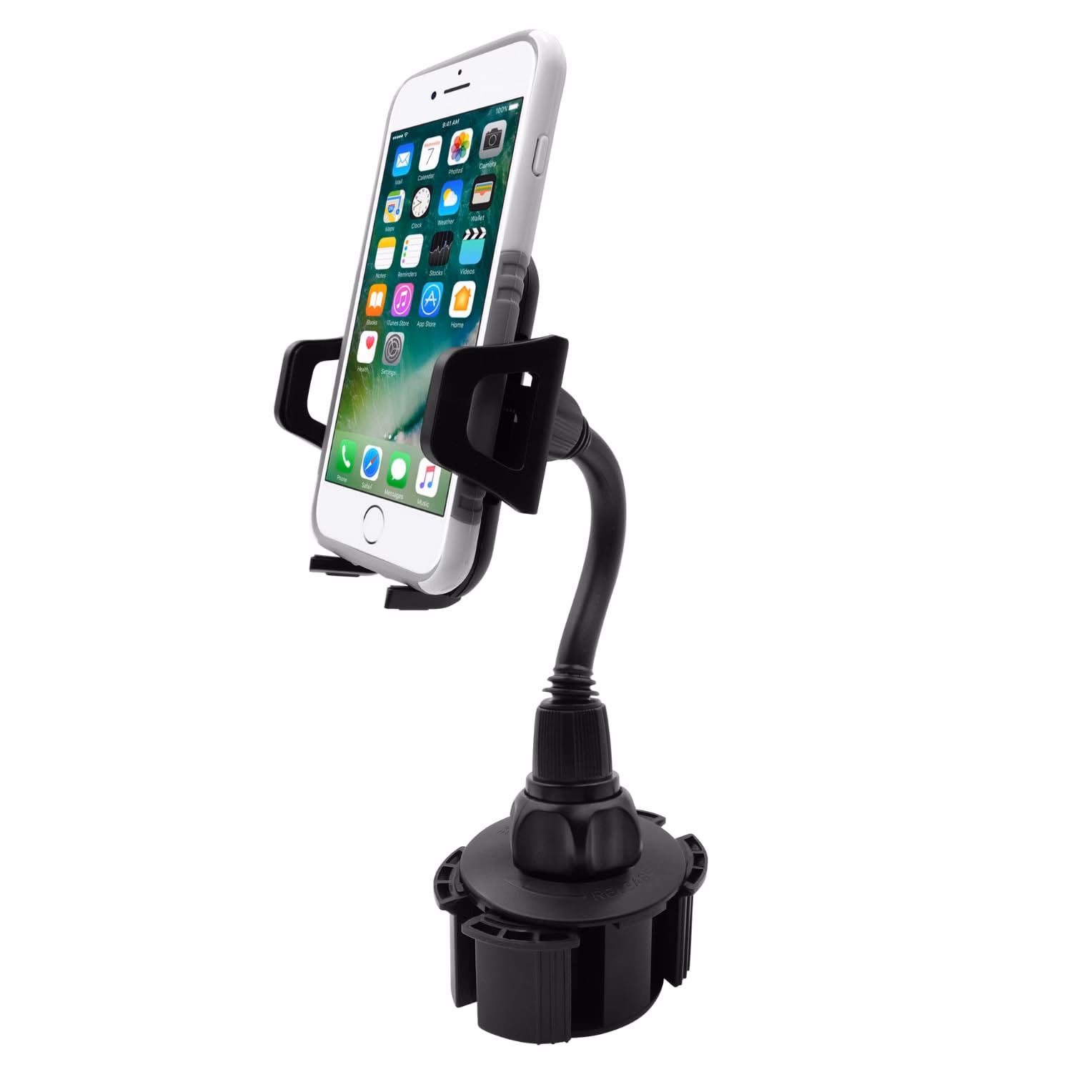 Do cup holder phone mounts have adjustable arms?