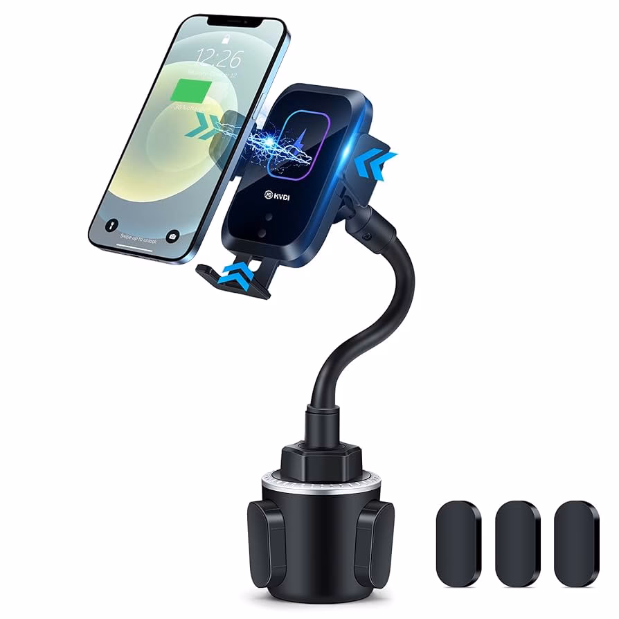 What is a cup holder phone mount?