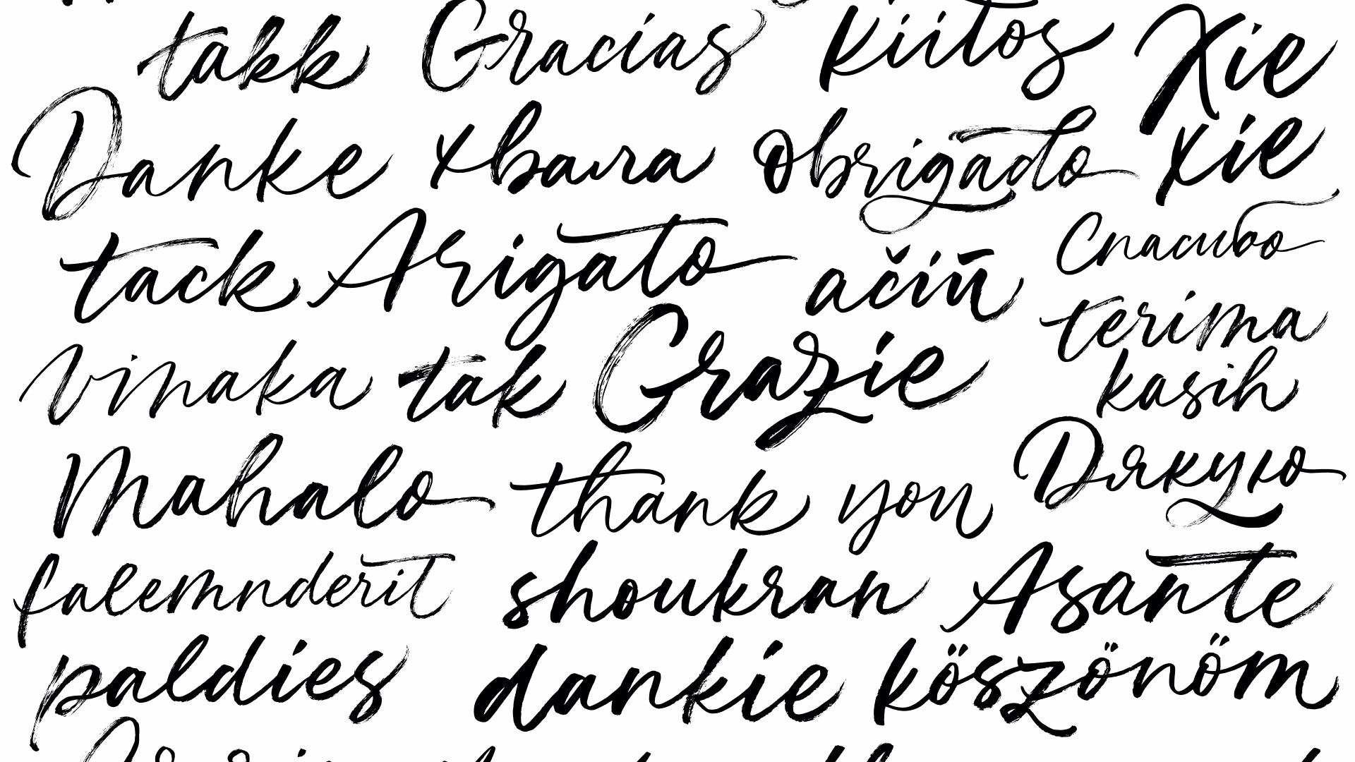 How to generate a cursive text?