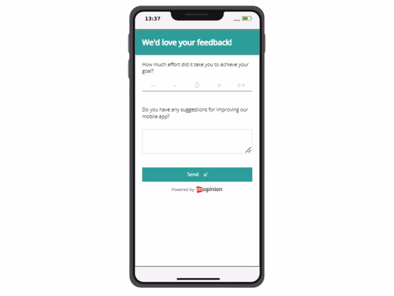 How do I collect feedback in my Apps?