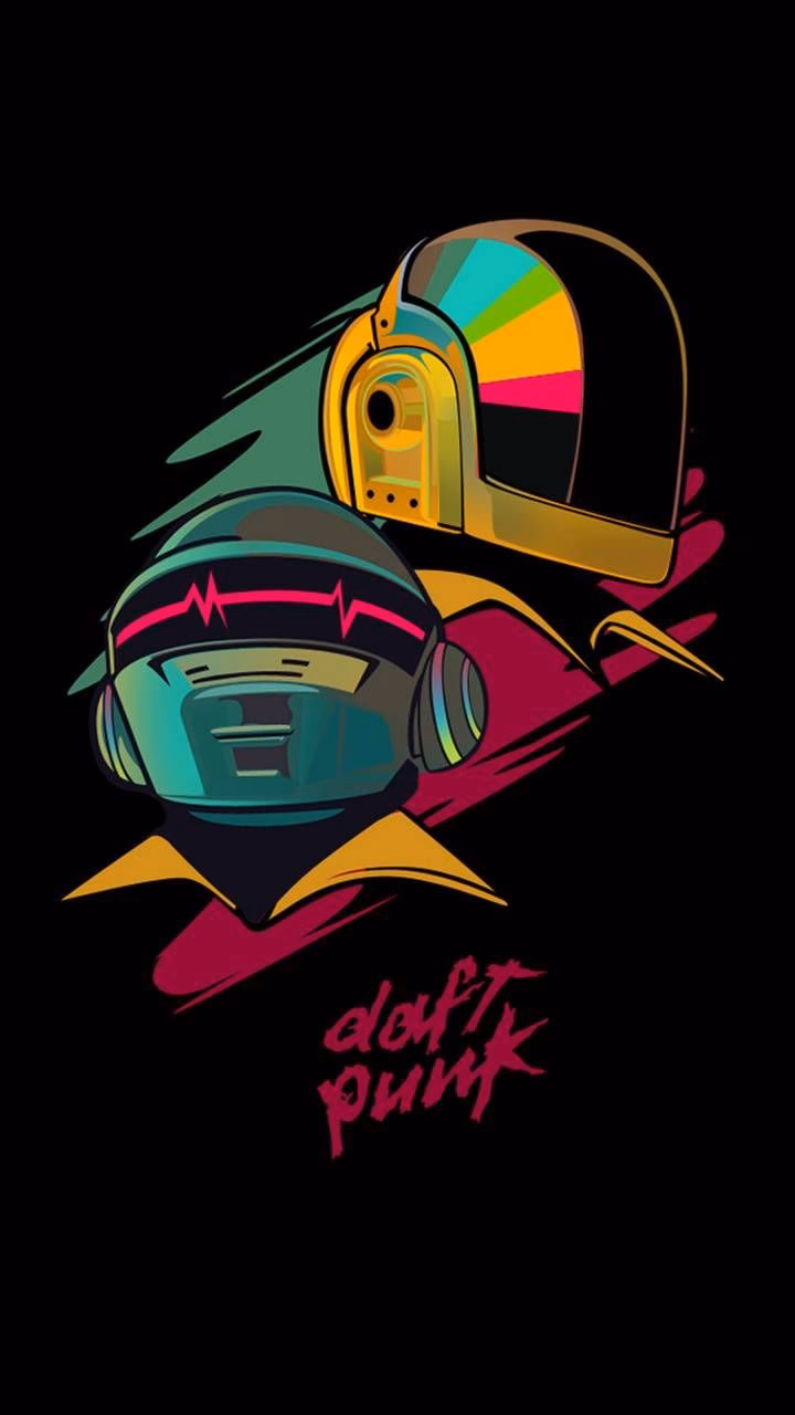 How many Daft Punk iPhone wallpapers are there?