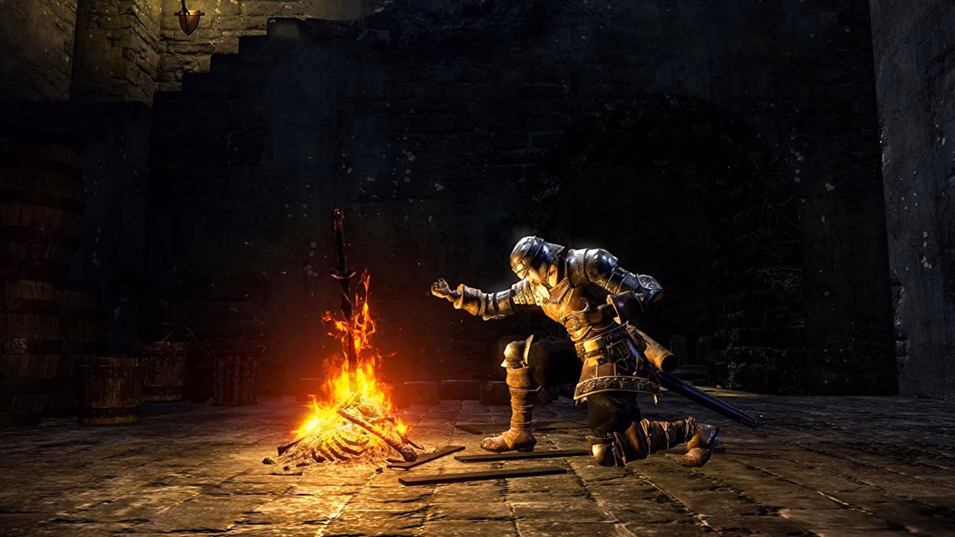 What is a bonfire in Dark Souls?