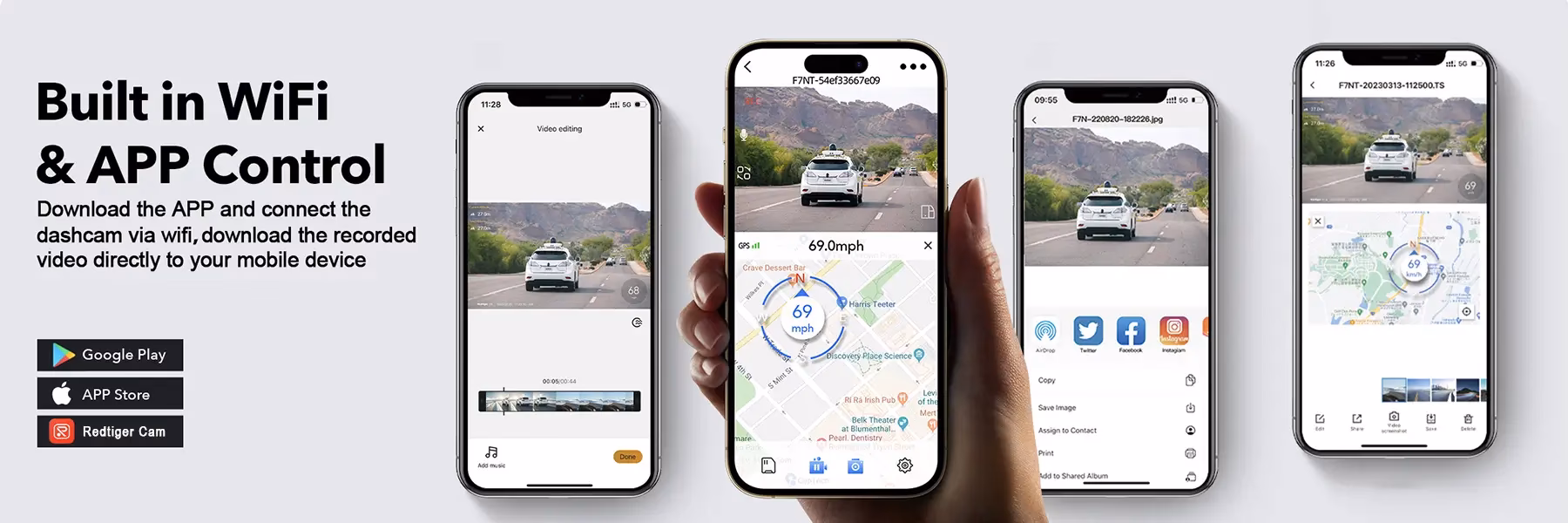 What is smart dash cam app?