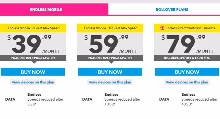 Which mobile networks are available in New Zealand?