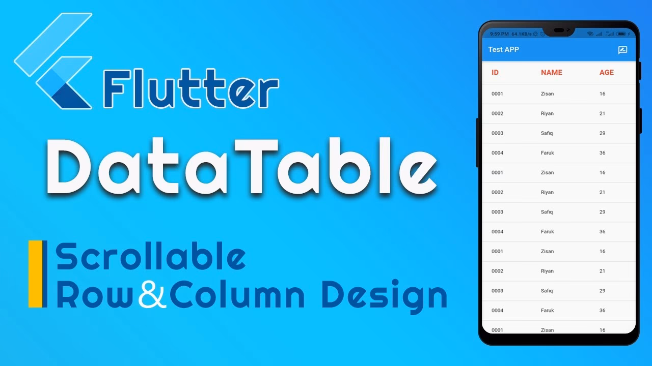 Can DataTables show a table with horizontal scrolling?