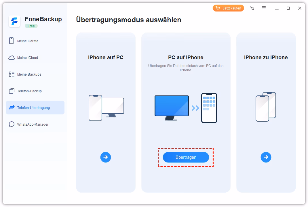 Wie kann ich meine Daten auf dem iPhone ohne iTunes Anzeigen?