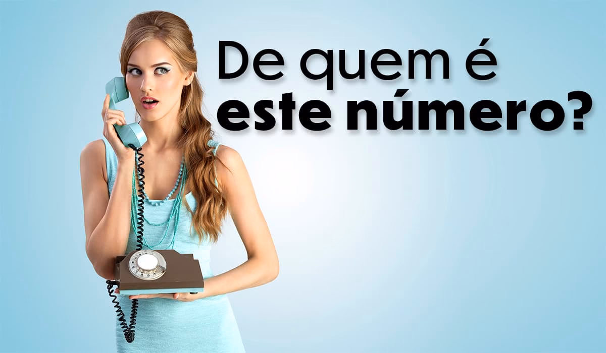 De onde vêm as informações sobre os números de telefone?