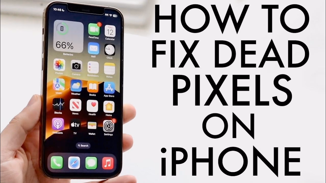 Why do I have dead pixels on my iPhone?