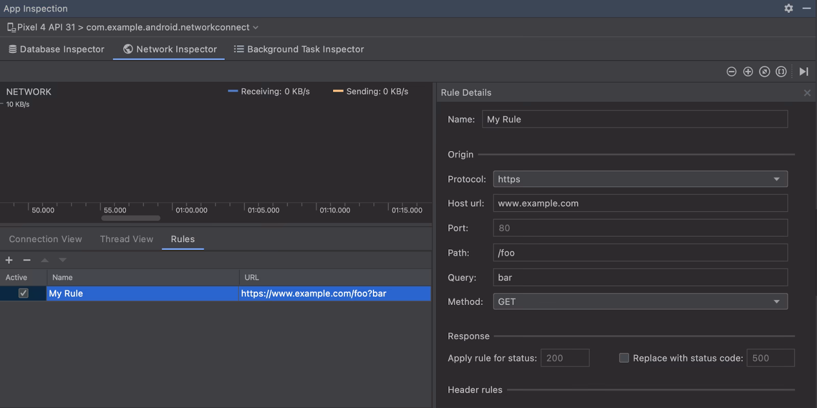 How do I monitor TLS traffic on my Android phone?
