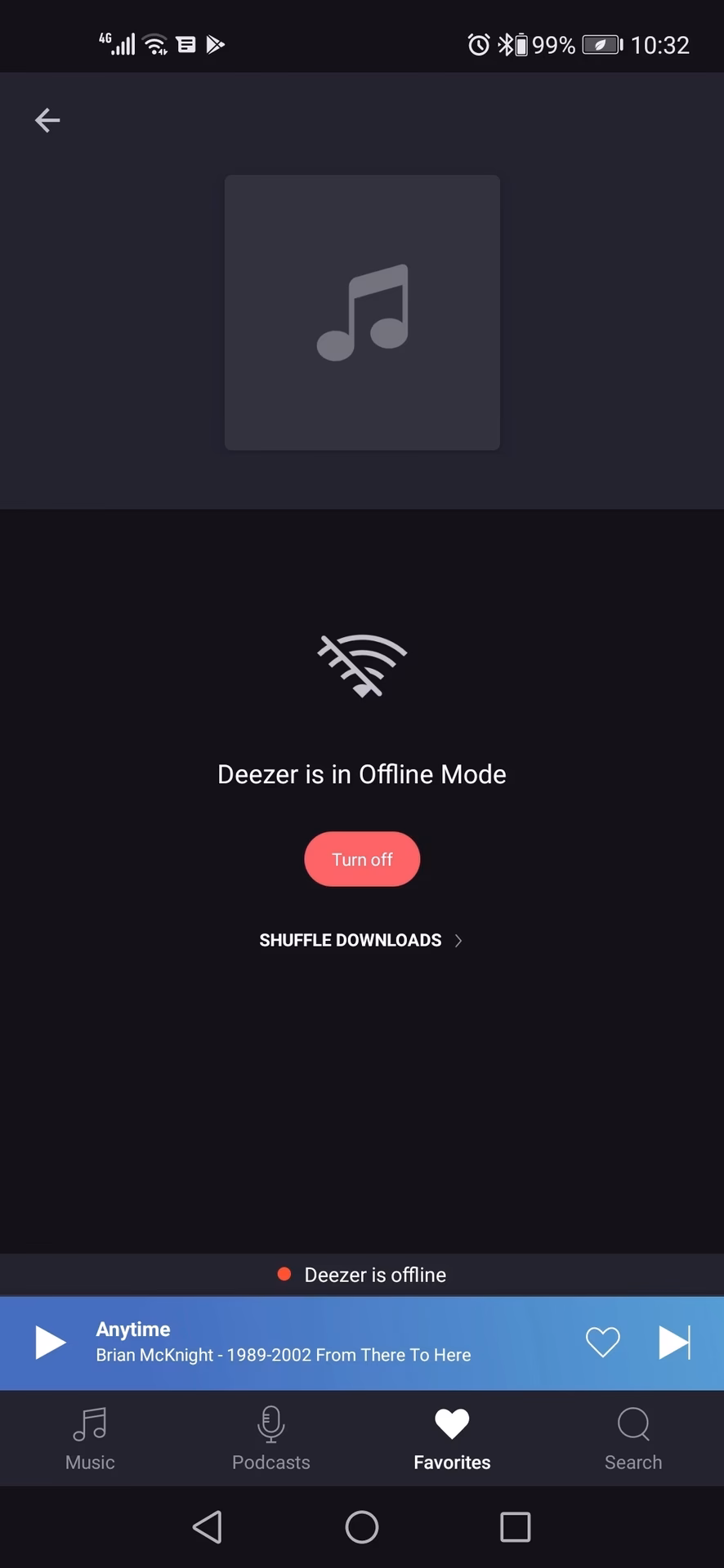 Why is my music not appearing on my Deezer app?