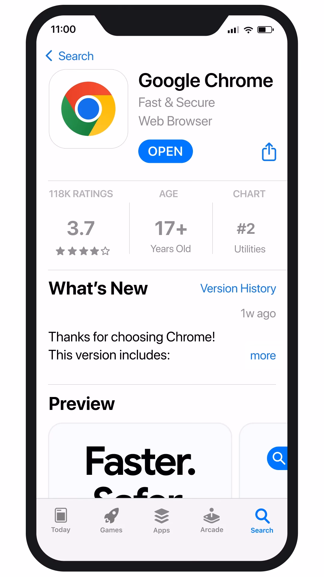 How to use Chrome browser on iPhone?