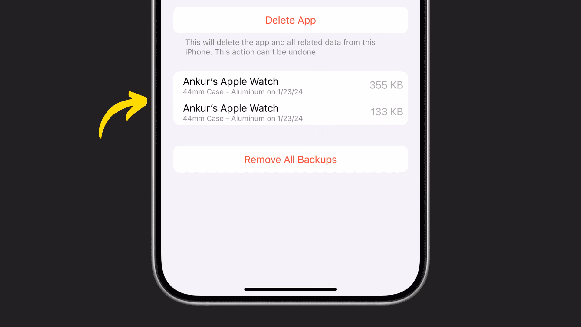 How do I Turn Off iCloud backups on my Apple Watch?