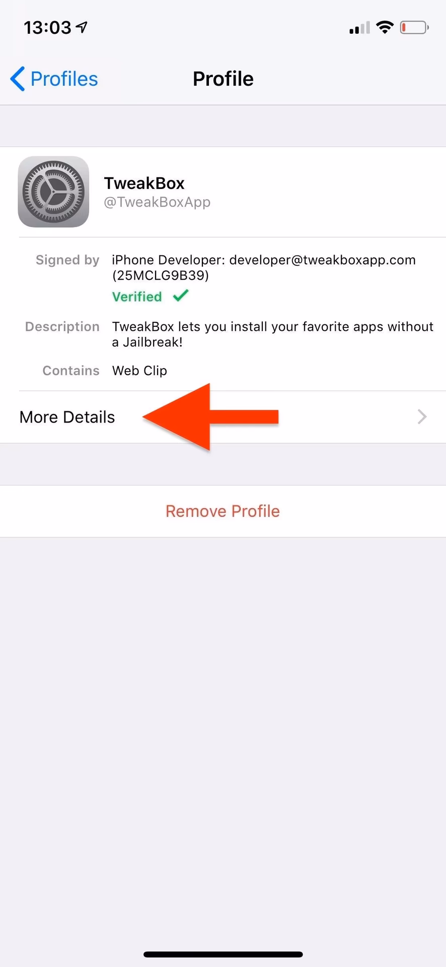 Should I remove a security certificate from my iPhone?