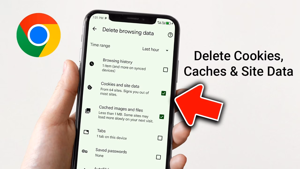 How to clear cache & cookies on Android?