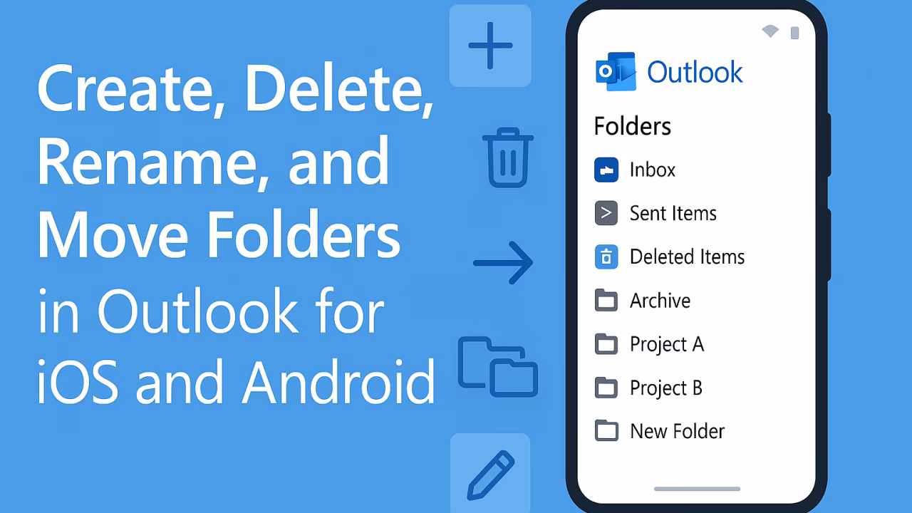 How do I delete outlook from my iPhone?