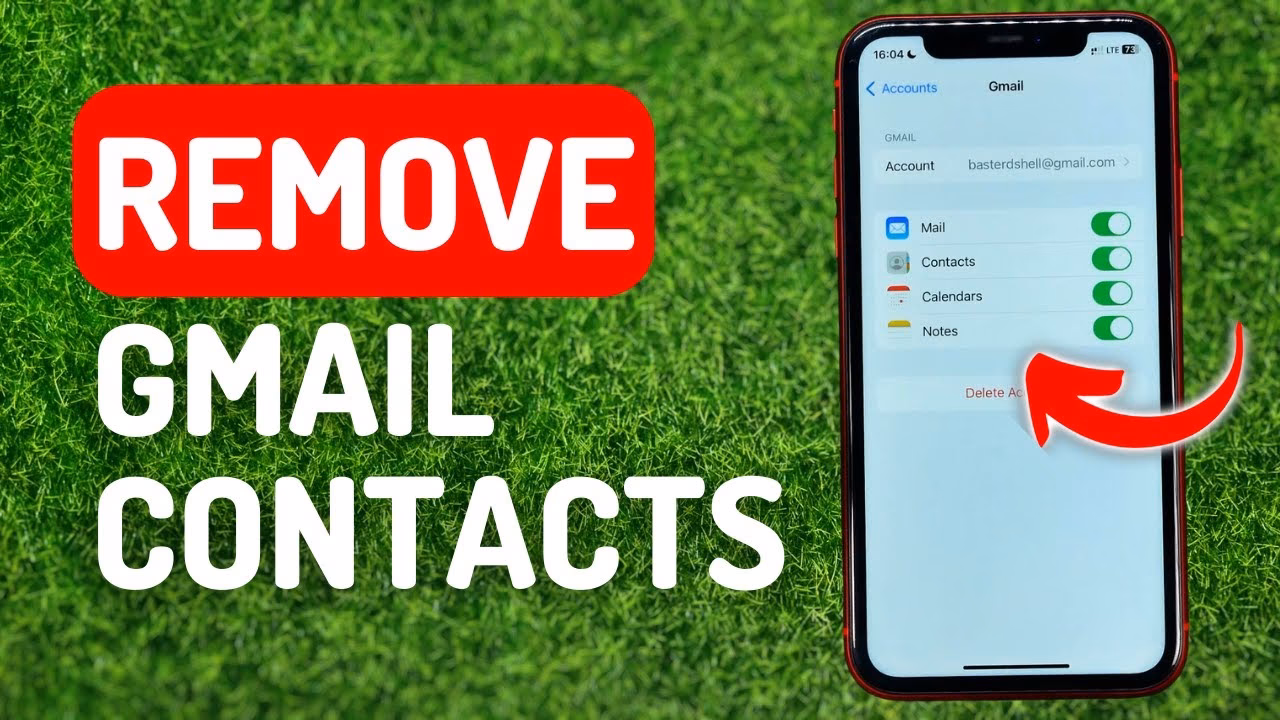 How do I remove a contact from my iPhone?