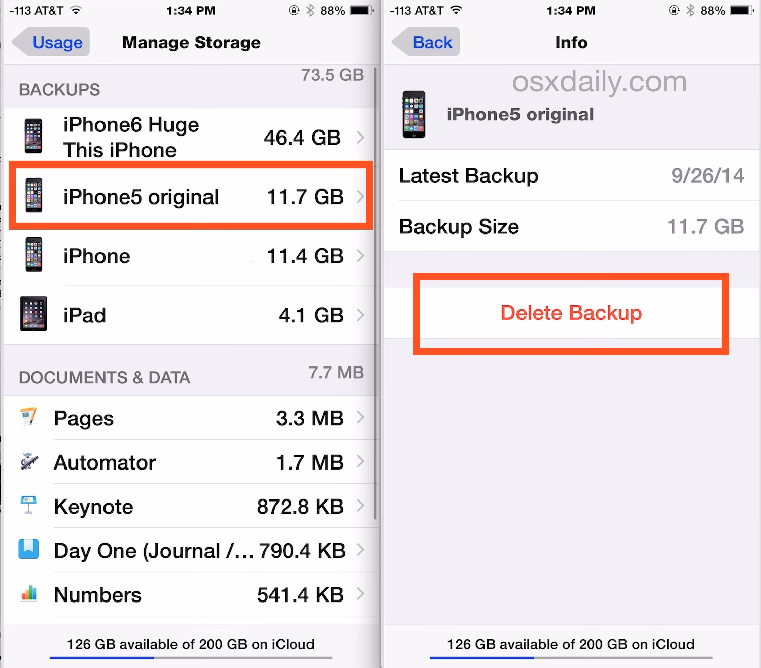How do I backup my iPhone?