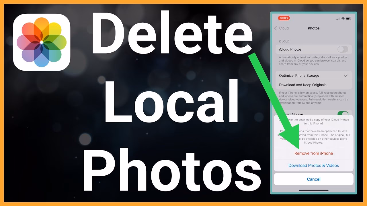 How to turn off iCloud Photos on iPhone?