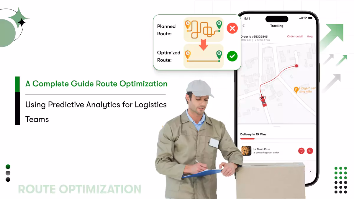 Why is route optimization important for food delivery?