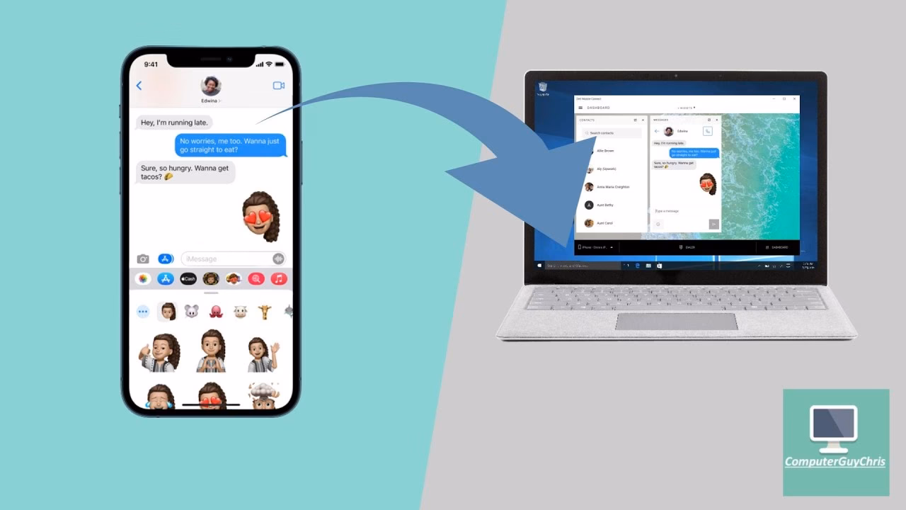 Can I control my iPhone from my Dell laptop?