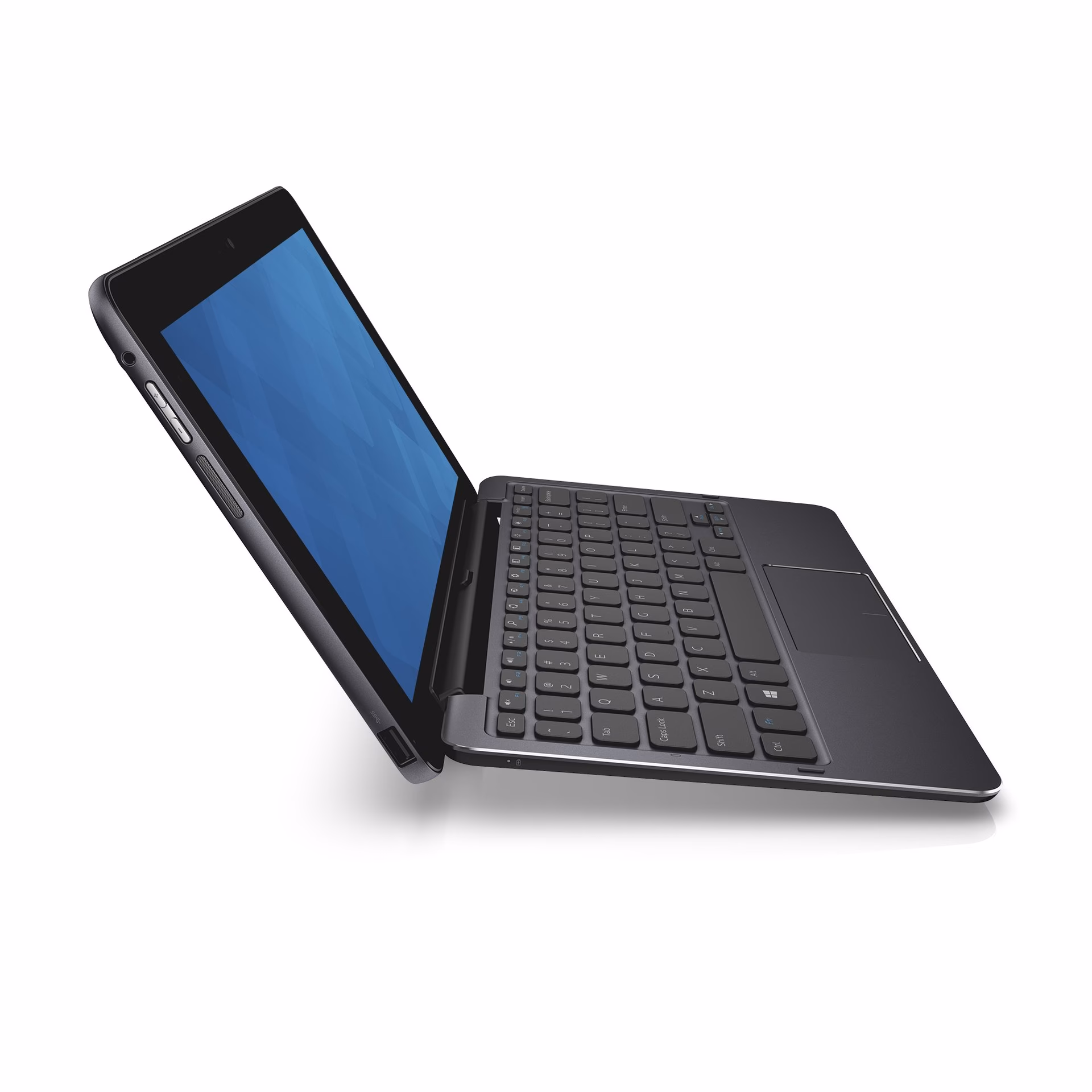 How big is the Dell tablet keyboard-Slim?