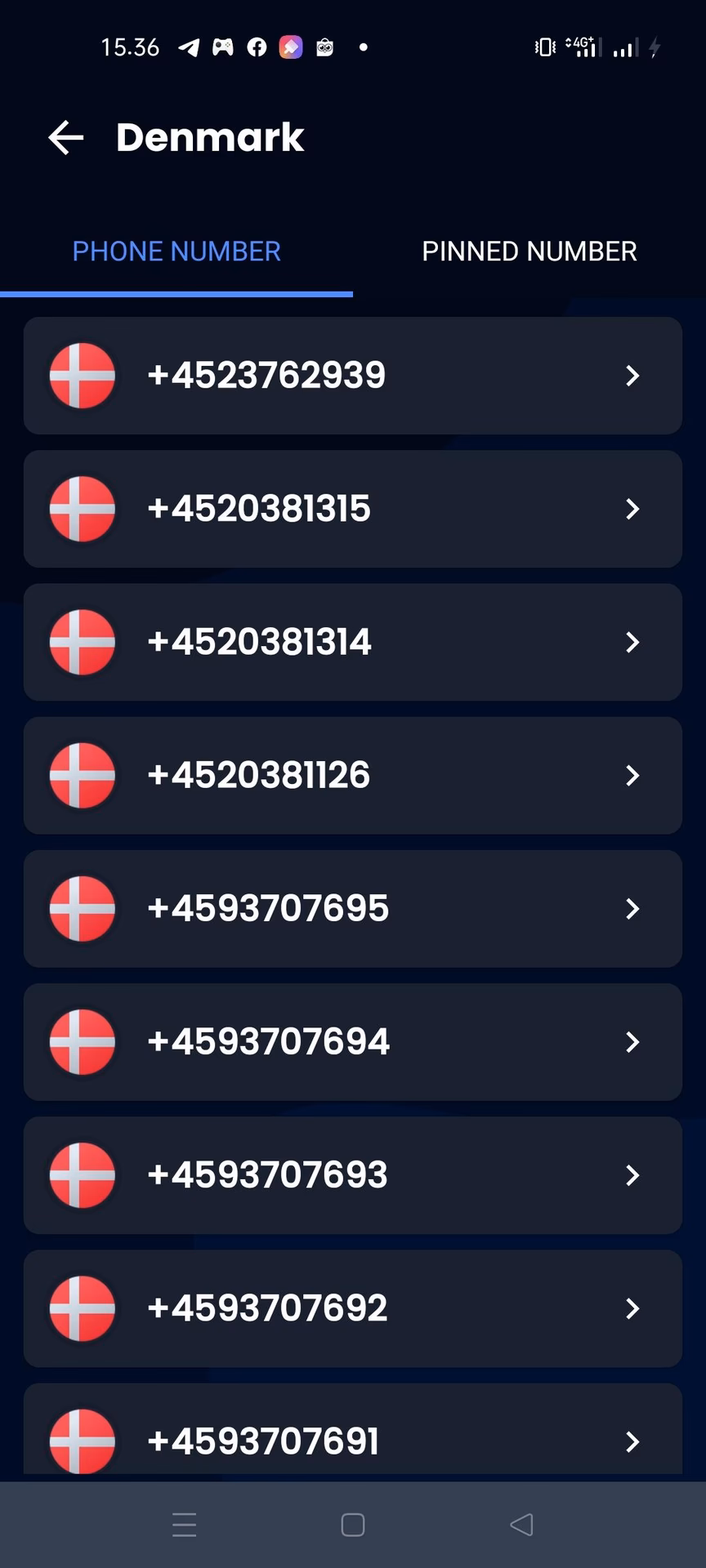 Can I use Denmark phone number generator?