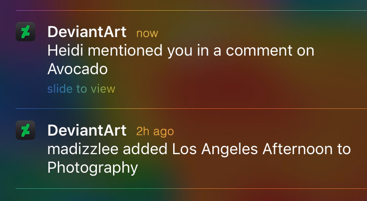 How do I get notifications from DeviantArt?