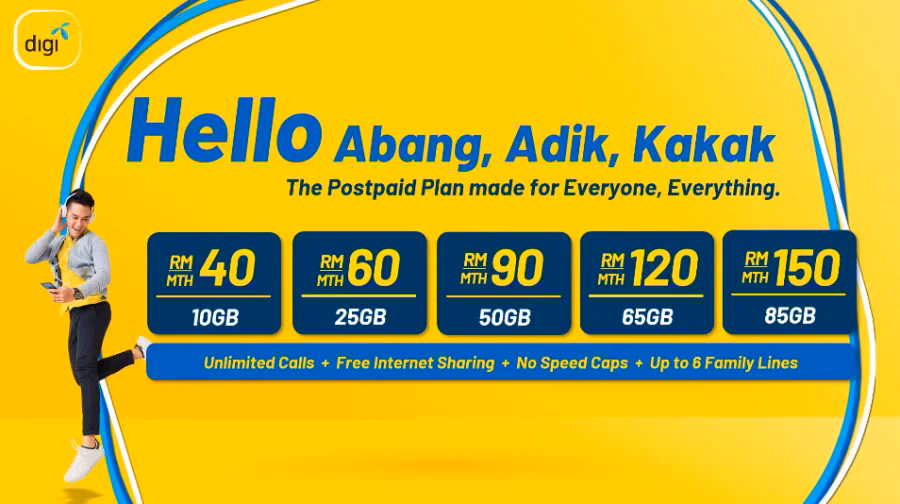 Does celcomdigi have a 5G plan?