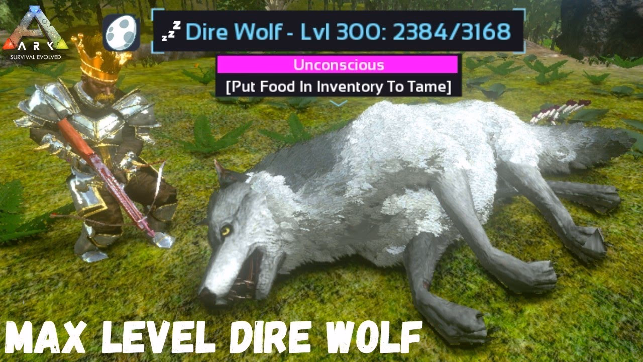 How do you tame a direwolf?