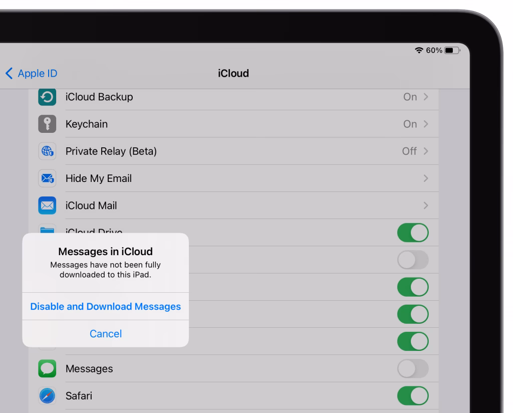 How do I synchronize my iPhone & iPad?