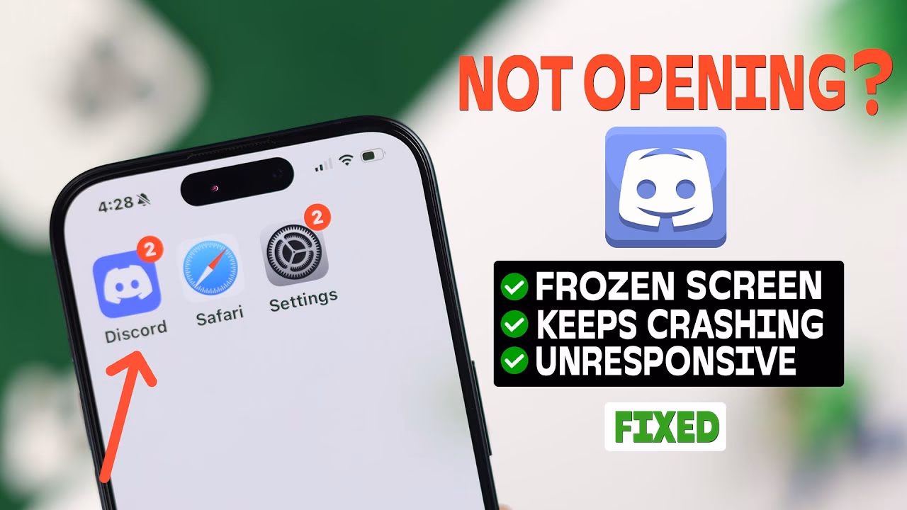 How to restart discord on iPhone?
