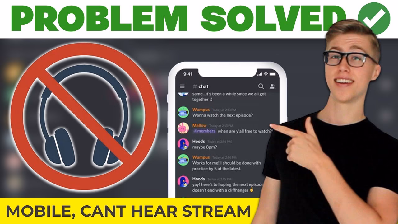 How do I troubleshoot no incoming sound issues on Discord mobile?
